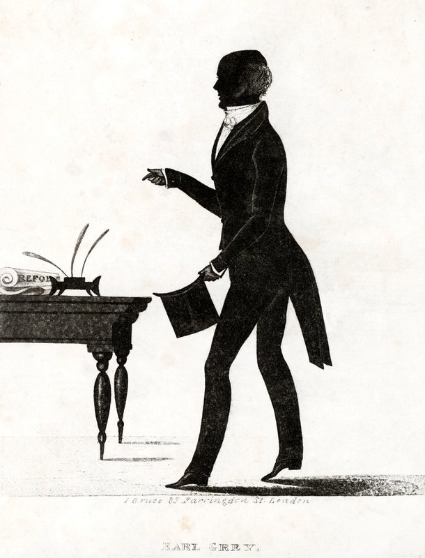 Earl Grey, britisk whig-politiker og premierminister, der indførte Great Reform Act af 1832 af English School