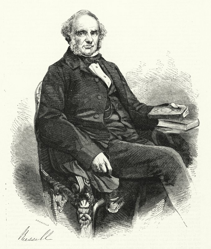 Earl Russell (gravering) af English School