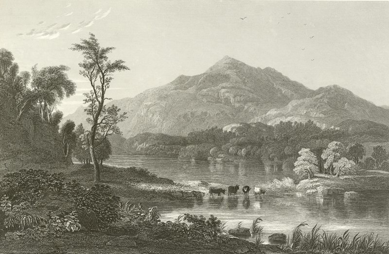 Østenden af Loch Katrine og Benvenue af English School