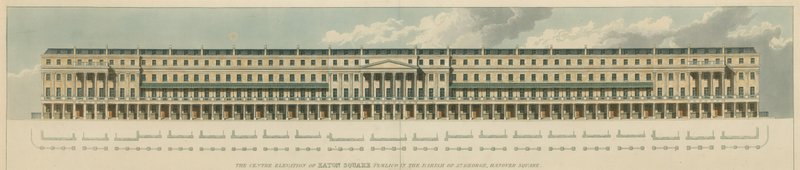 Eaton Square, Pimlico, i sognet St George, Hanover Square, London af English School