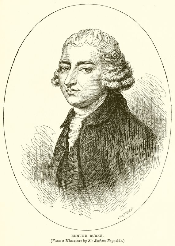 Edmund Burke af English School