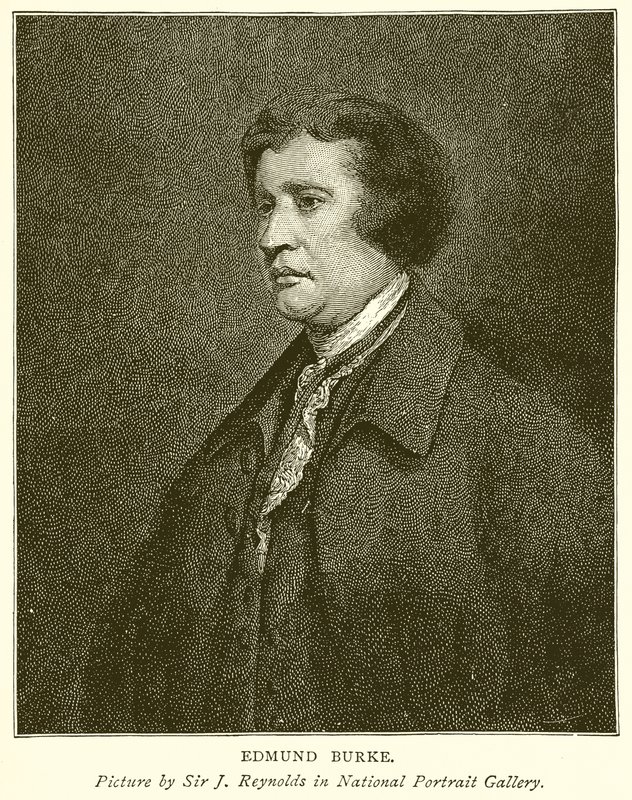 Edmund Burke af English School