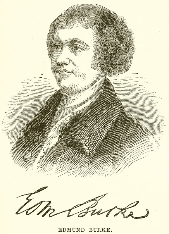 Edmund Burke af English School