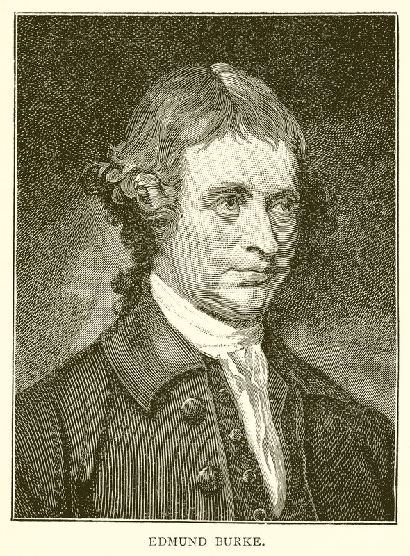 Edmund Burke af English School