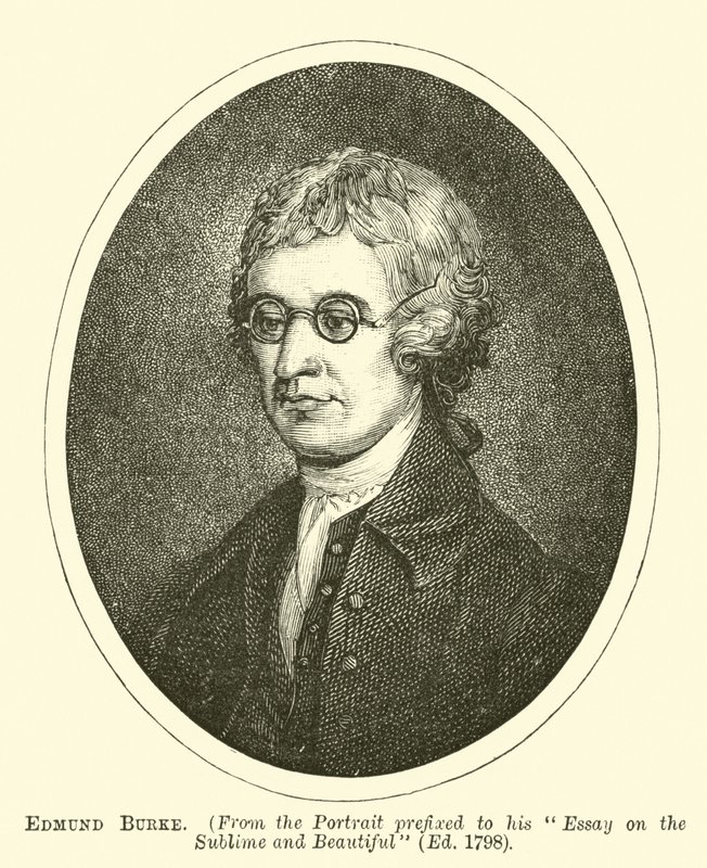 Edmund Burke af English School