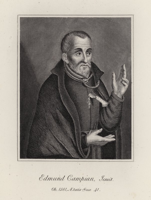 Edmund Campian (gravering) af English School