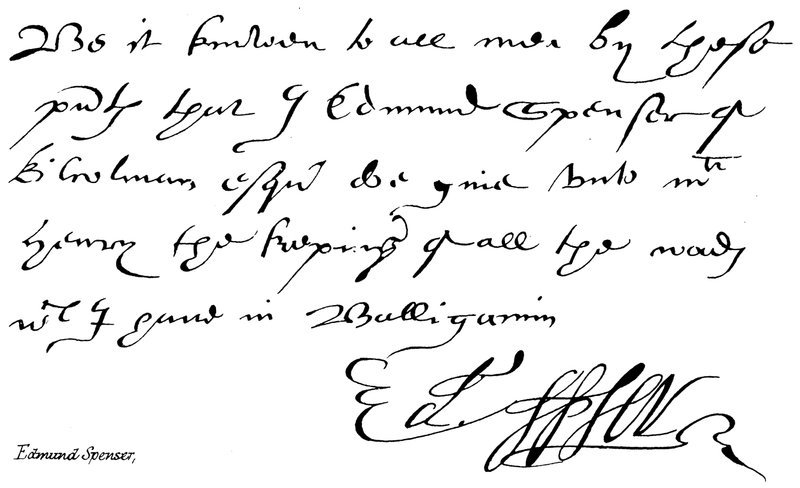 Edmund Spenser af English School