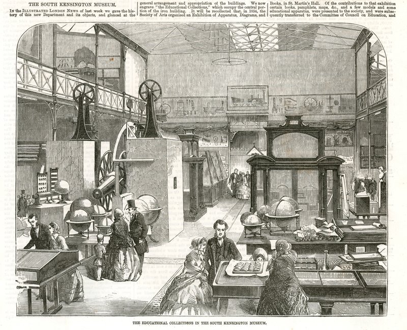 Uddannelsesmæssige samlinger på South Kensington Museum af English School