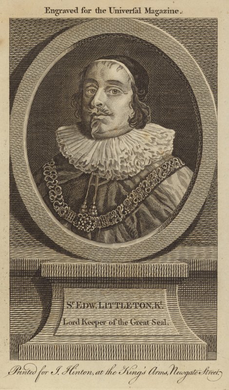 Edward Littleton af English School