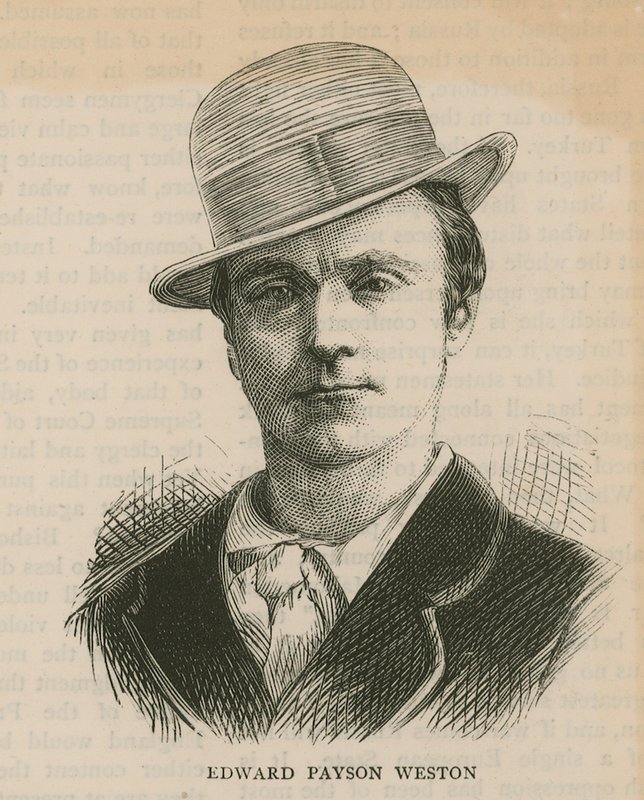 Edward Payson Weston af English School