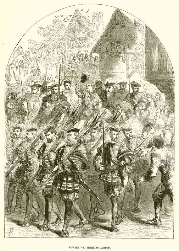 Edward VI. ind i London af English School