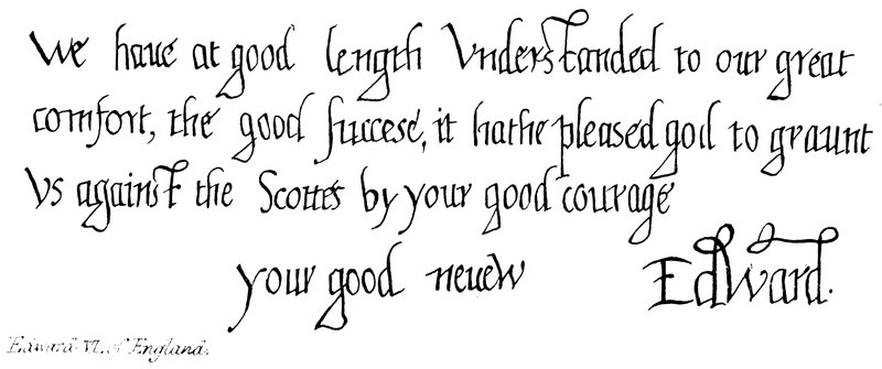 Edward VI af England af English School