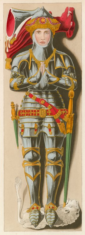 Billede af Sir Richard Vernon, 1450 af English School