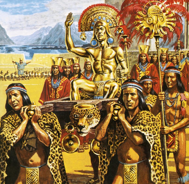 El Dorado, Den Gyldne Mand af English School
