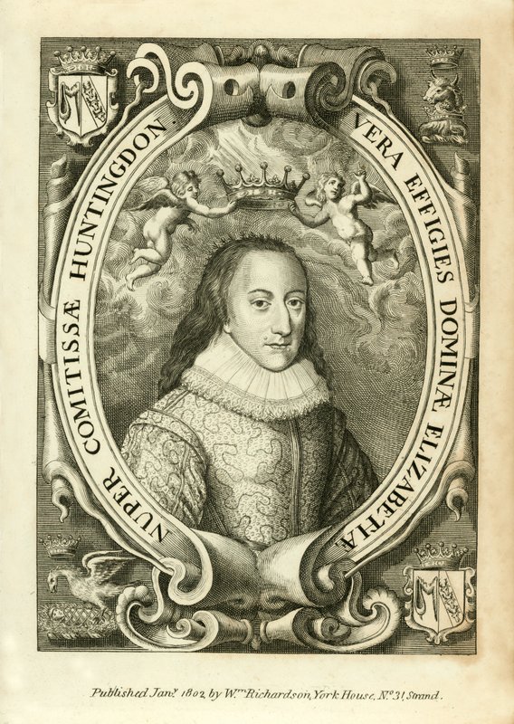 Elizabeth, grevinde af Huntington af English School