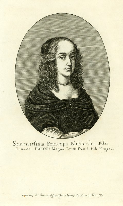 Elizabeth Stuart, anden datter af kong Charles I af English School