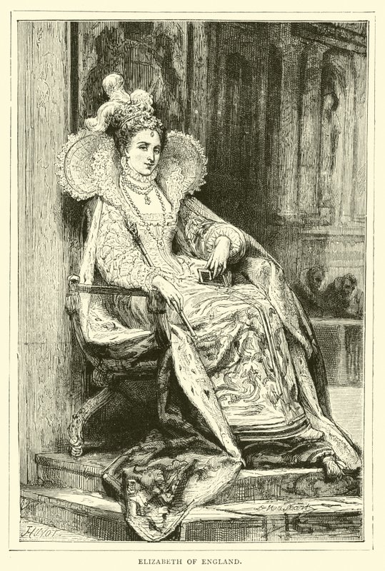 Elizabeth af England af English School