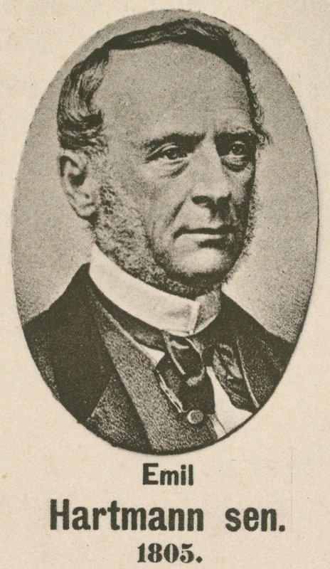 Emil Hartmann Senior (dybtryk) af English School