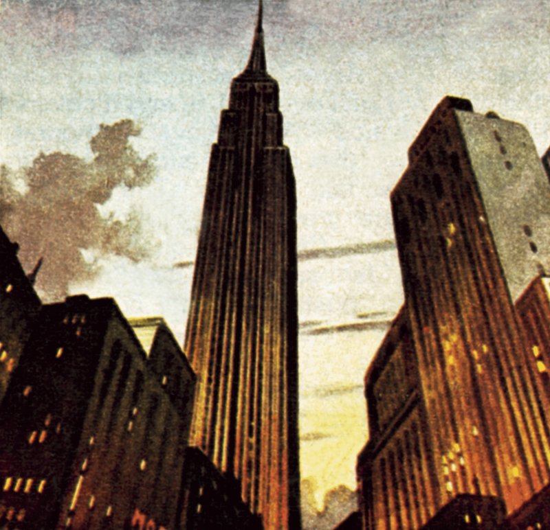 Empire State Building af English School