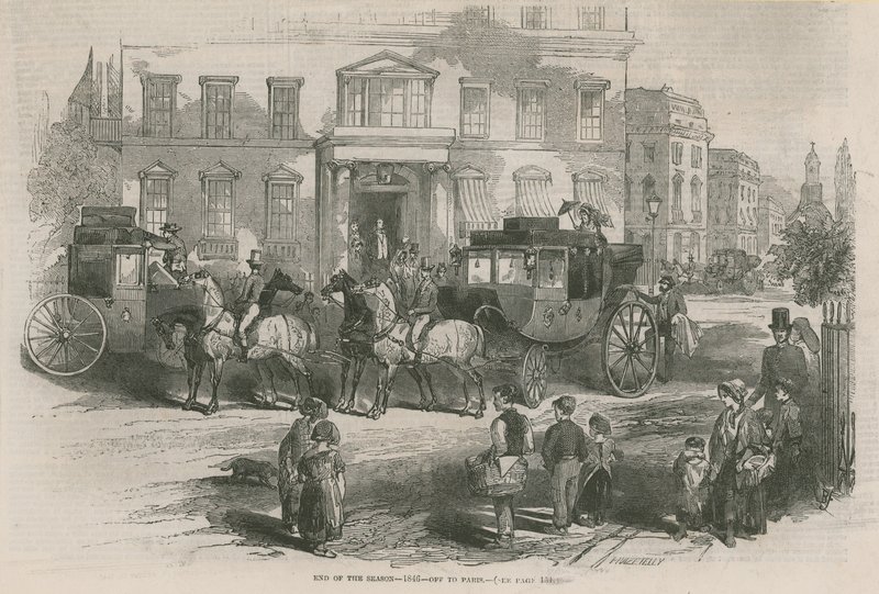 Slutningen af sæsonen 1846 - afsted til Paris af English School