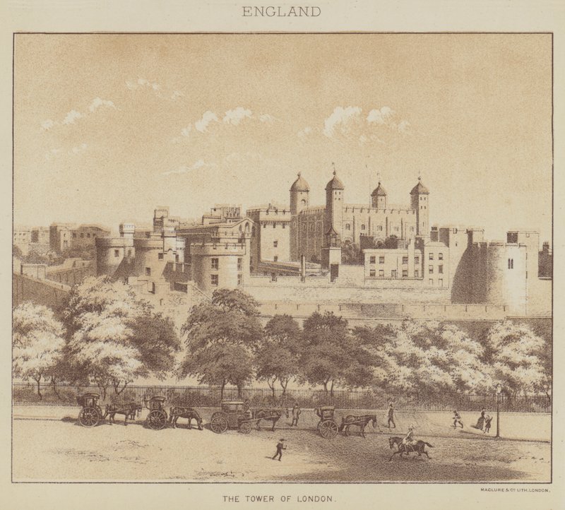 England, Tower of London af English School