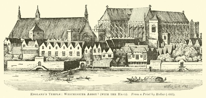 Englands Temple: Westminster Abeey, with the Hall  af English School