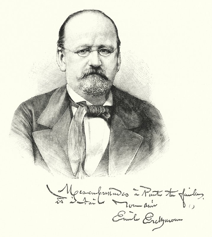 Erckmann-Chatrian (gravering) af English School