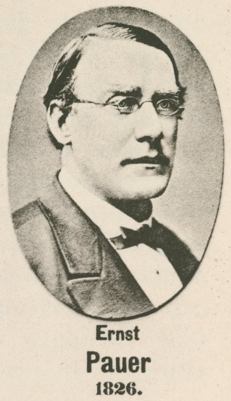 Ernst Pauer (gravering) af English School