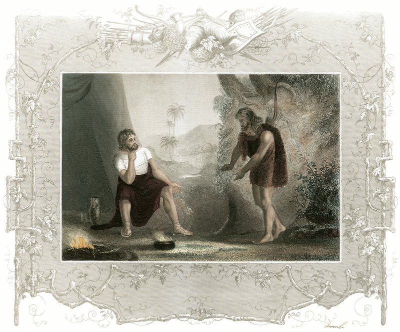 Esau og Jakob af English School