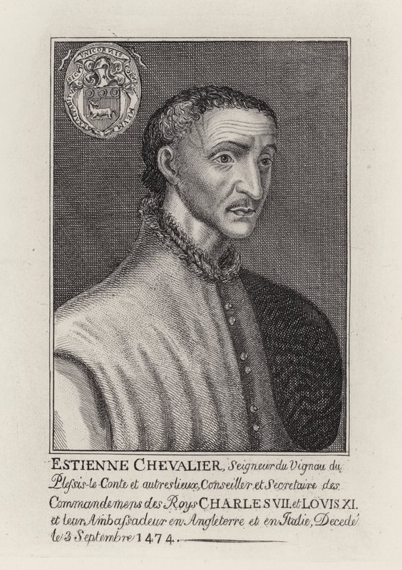 Estienne Chevalier (gravering) af English School