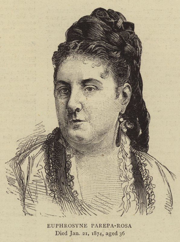 Euphrosyne Parepa-Rosa (gravering) af English School