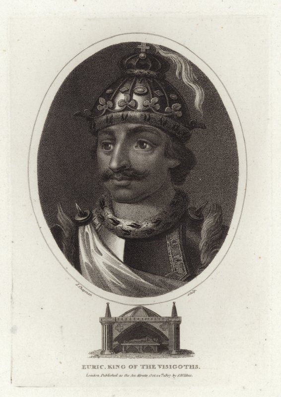 Eurik, vestgoternes konge af English School