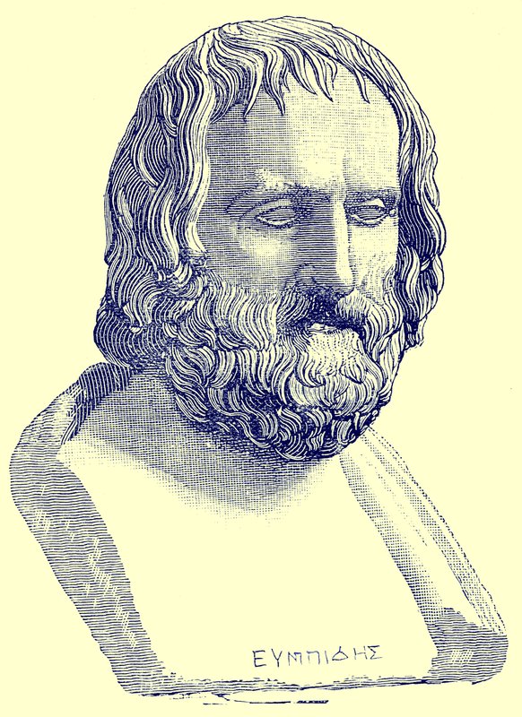 Euripides, illustration fra 