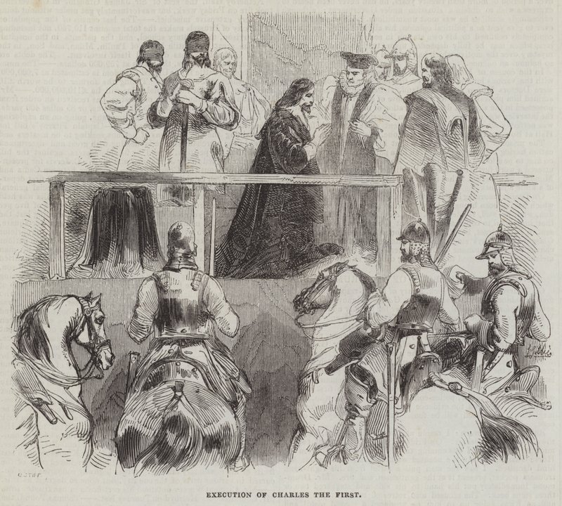 Henrettelse af Karl den Første af English School