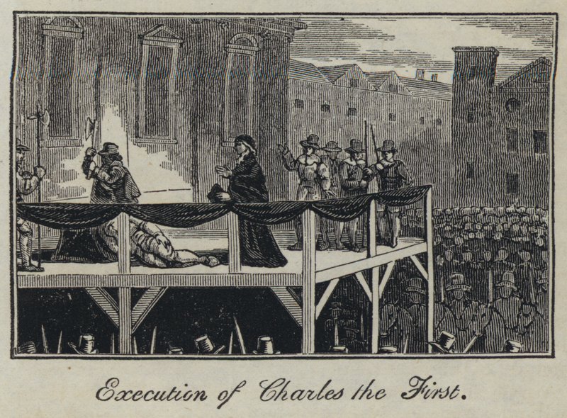 Execution of Charles the Firstdani af English School