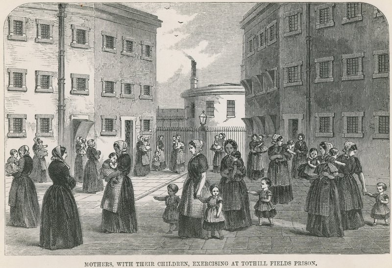 Træner i Tothill Fields Prison af English School