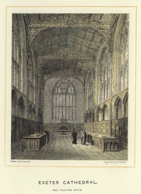 Exeter Cathedral, kapitelrummet af English School