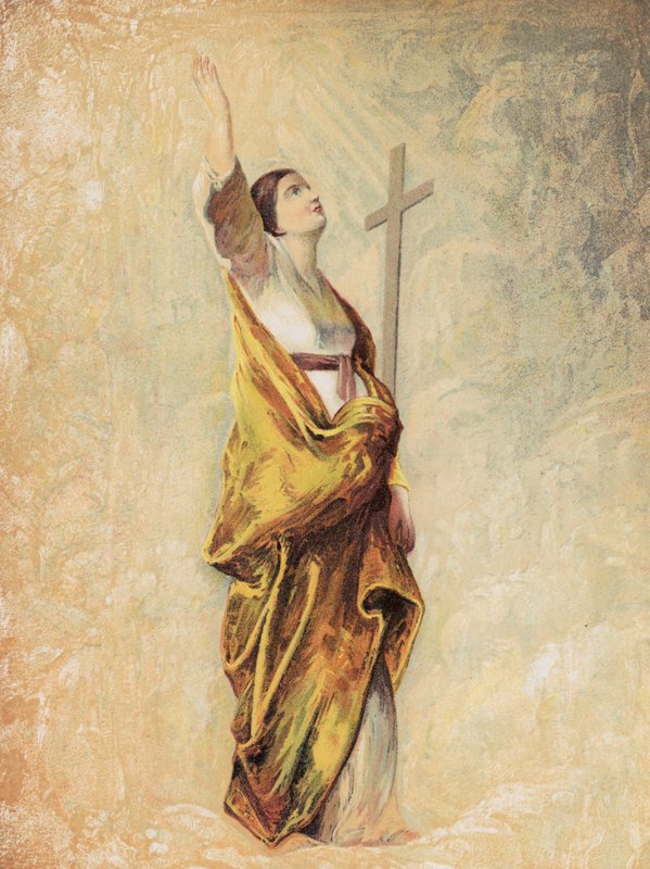 Faith (farve litho) af English School