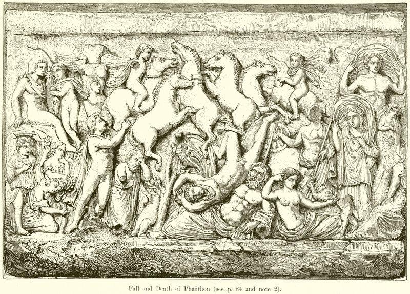 Phaethons fald og død af English School