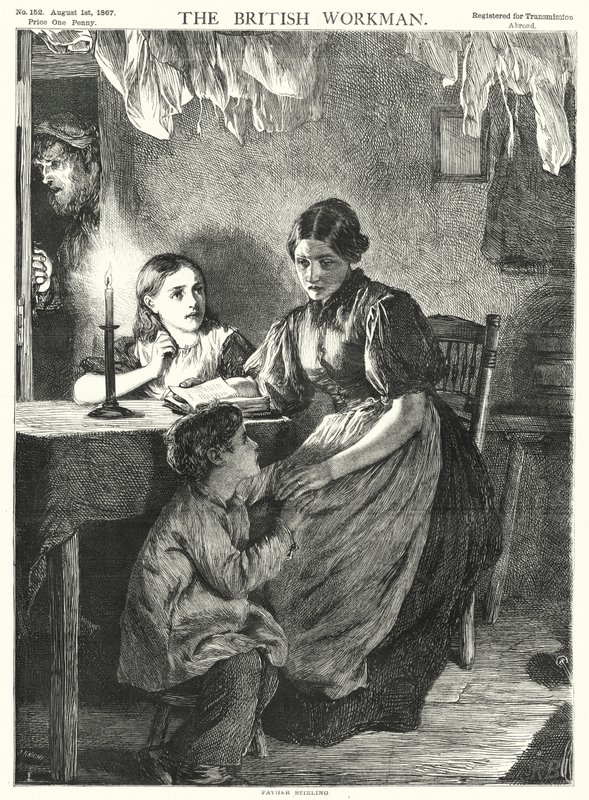 Fader Stirling (gravering) af English School