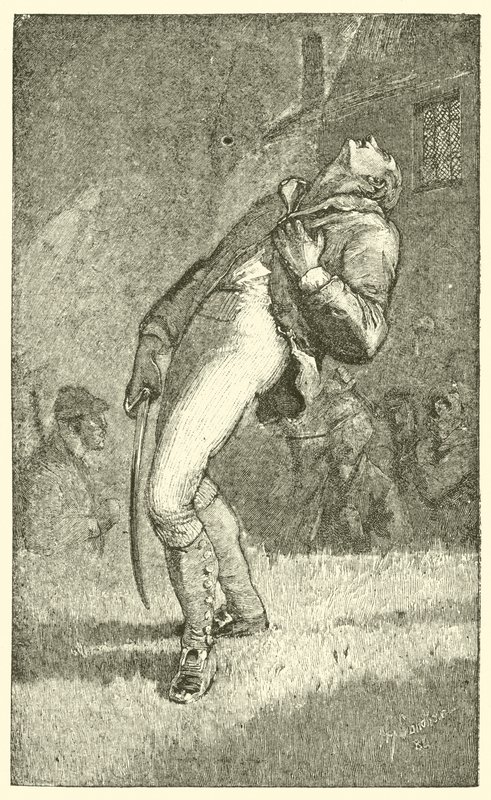 Felix Holt såret (gravering) af English School