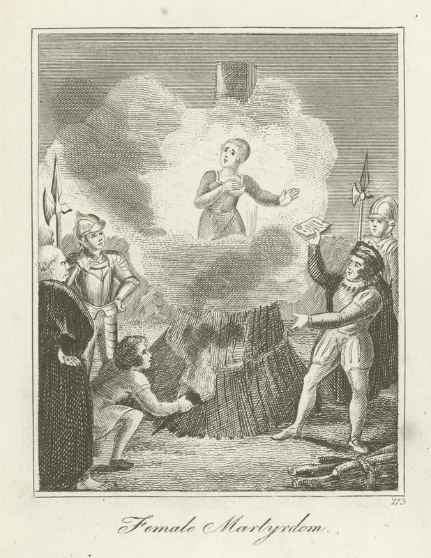 Kvinde Martyrium af English School
