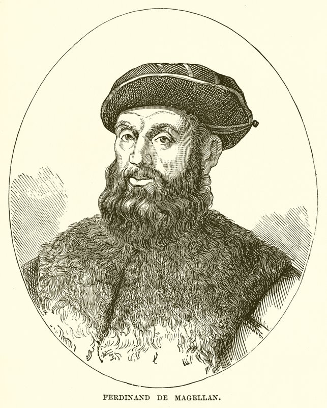Ferdinand af Magellan af English School