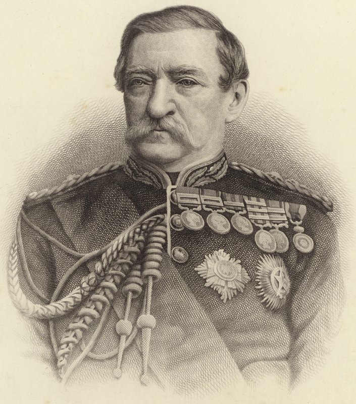Feltmarskal Robert Napier af English School