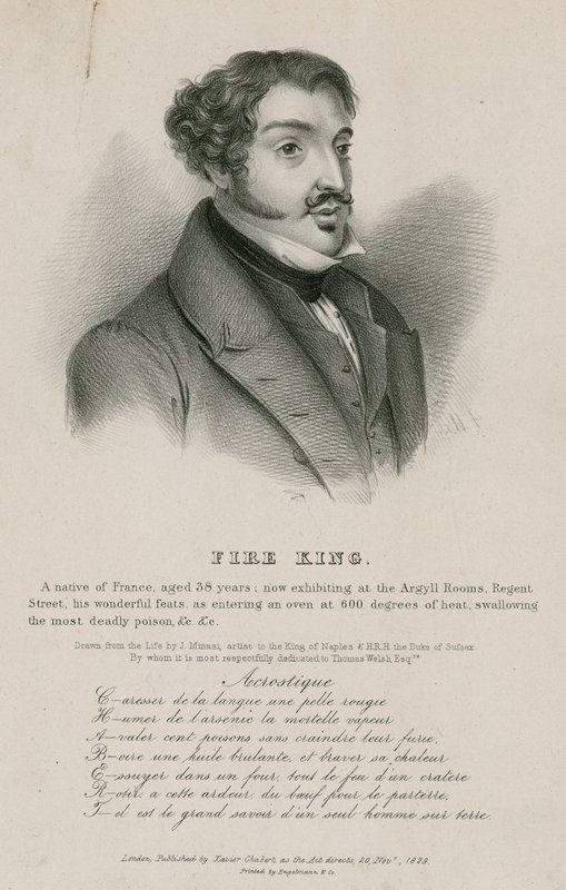 Ildkonge; Monsieur Chabert af English School
