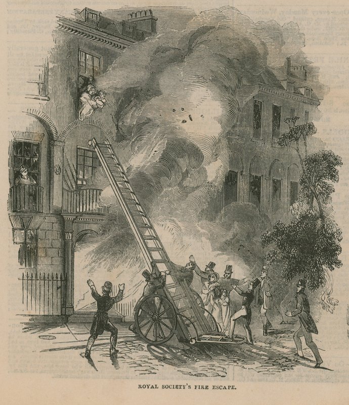 Brandflugter: Royal Societys Fire Escape af English School
