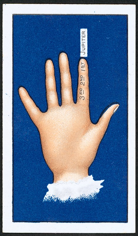 First Finger (farve litho) af English School