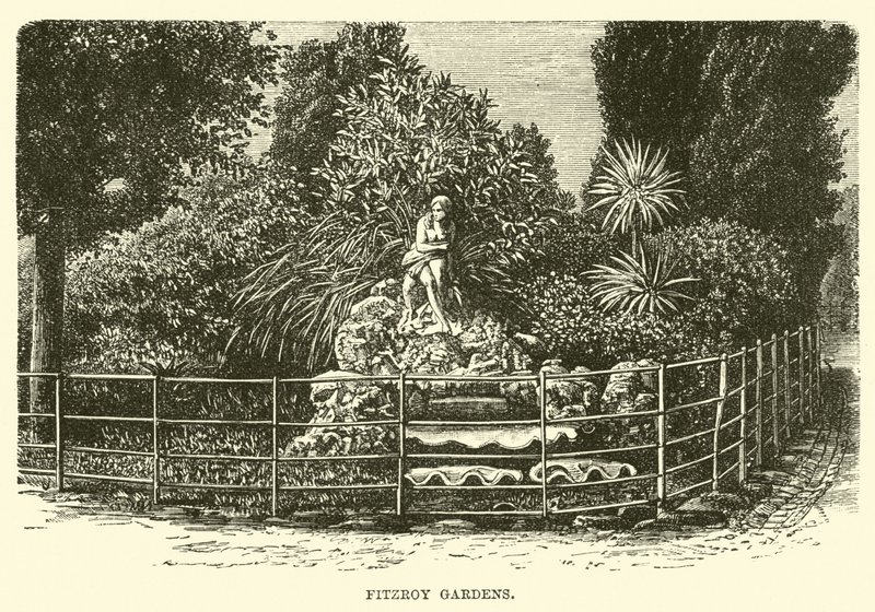 Fitzroy Gardens af English School