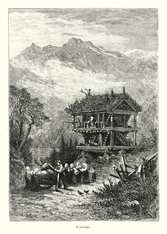 Flatdal (gravering) af English School