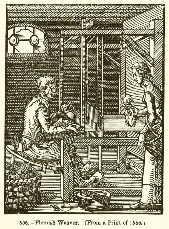 flamsk væver af English School